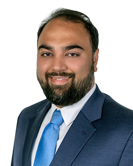 male with navy blue suit