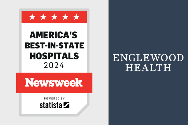 Newsweek America's Best-in-state Hospitals 2024 award badge