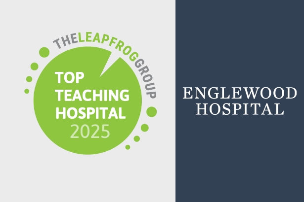 Leapfrog Top Teaching Hospital 2025 award badge