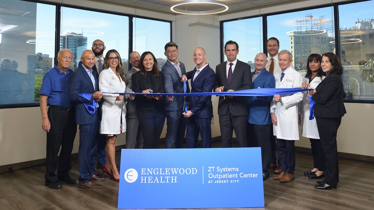 Play video now: Englewood Health ZT Systems Outpatient Center Opens at 2 Journal Square